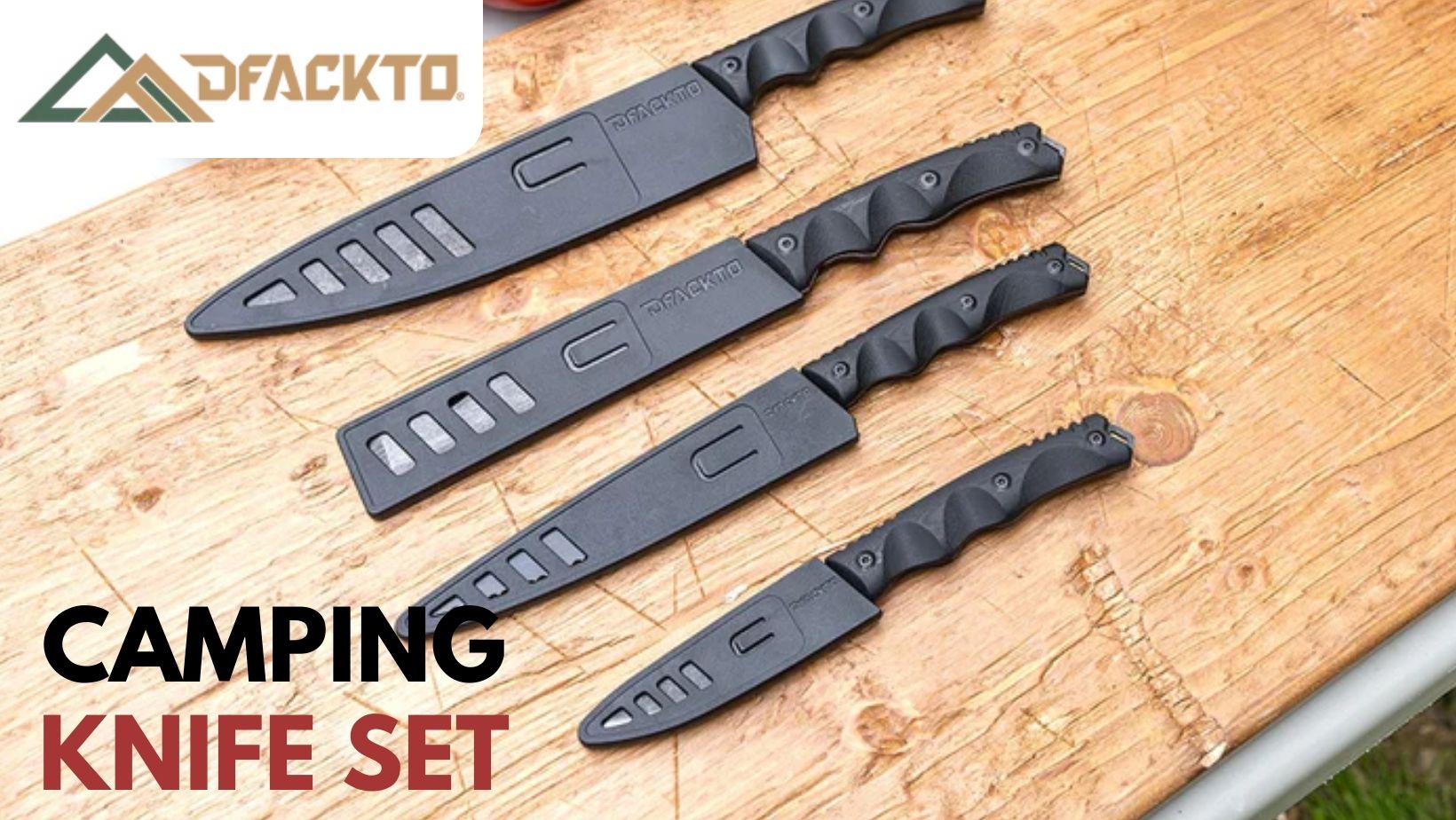Why having a camping knife set is a must