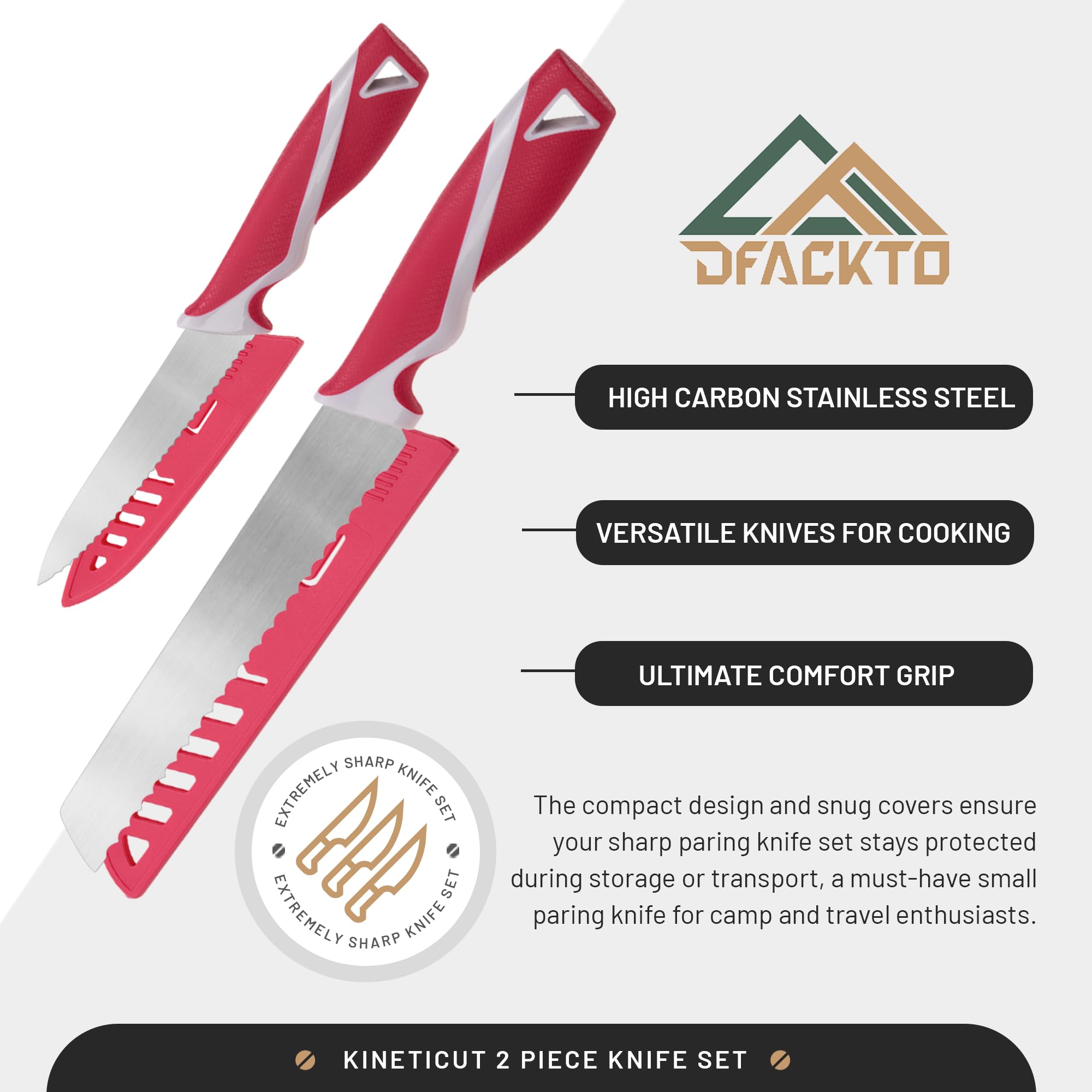 2-Piece Serrated Knife Set