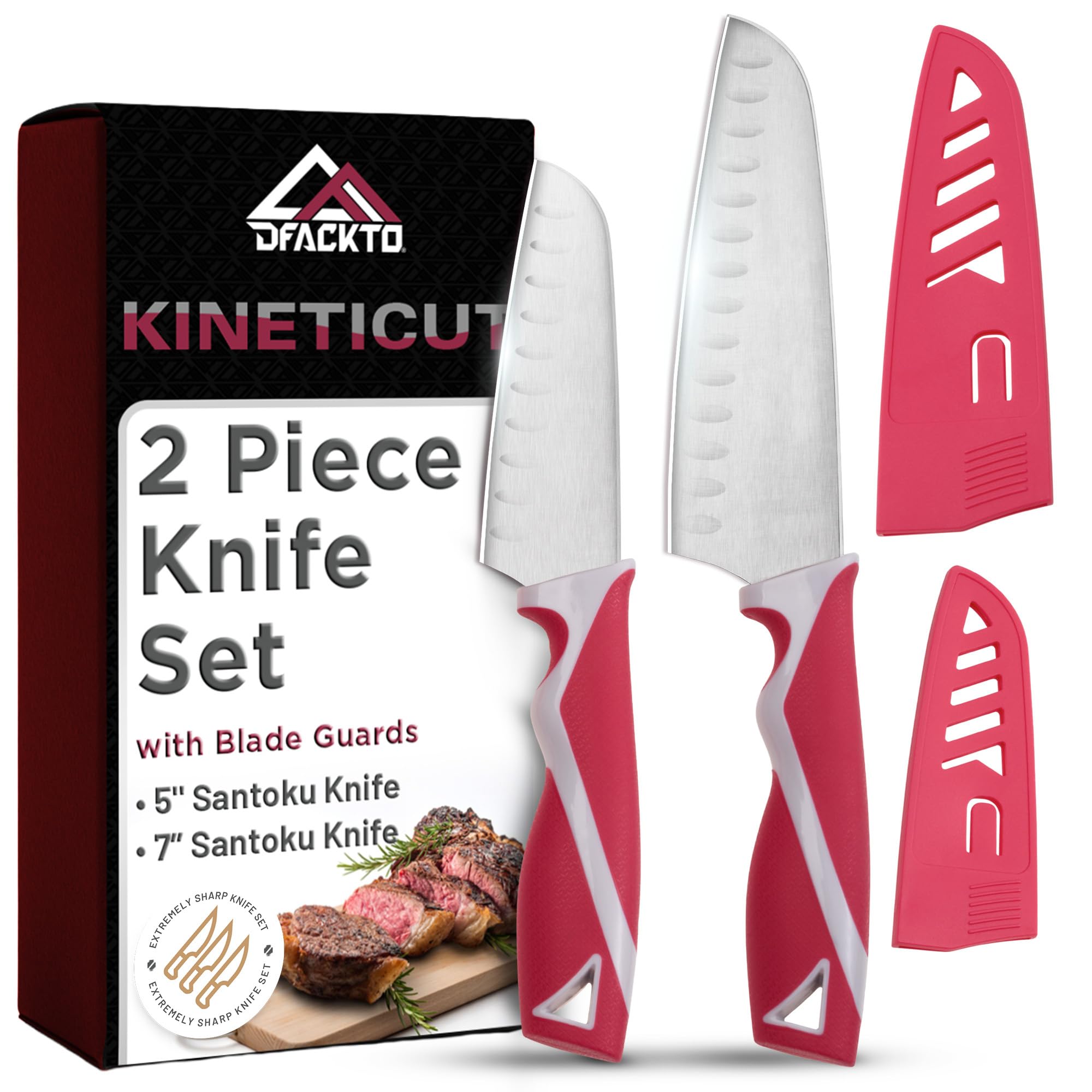 2-Piece Santoku Knife Set
