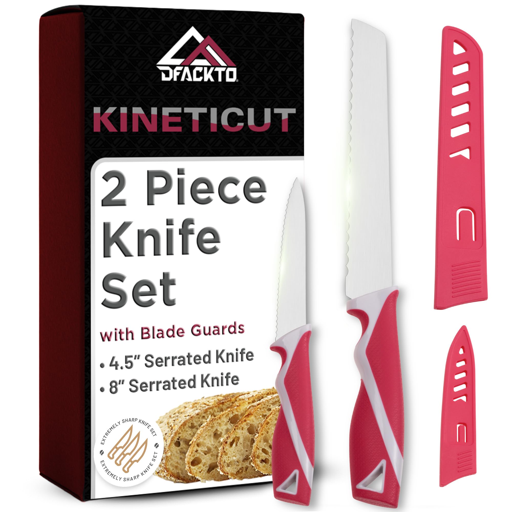 2-Piece Serrated Knife Set