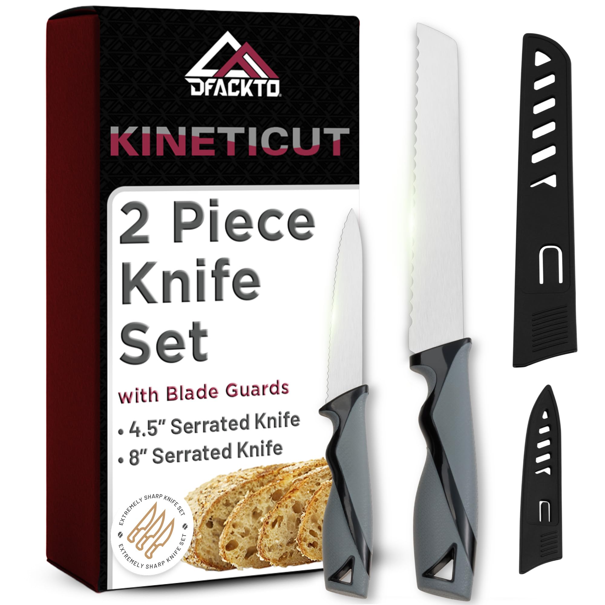 2-Piece Serrated Knife Set