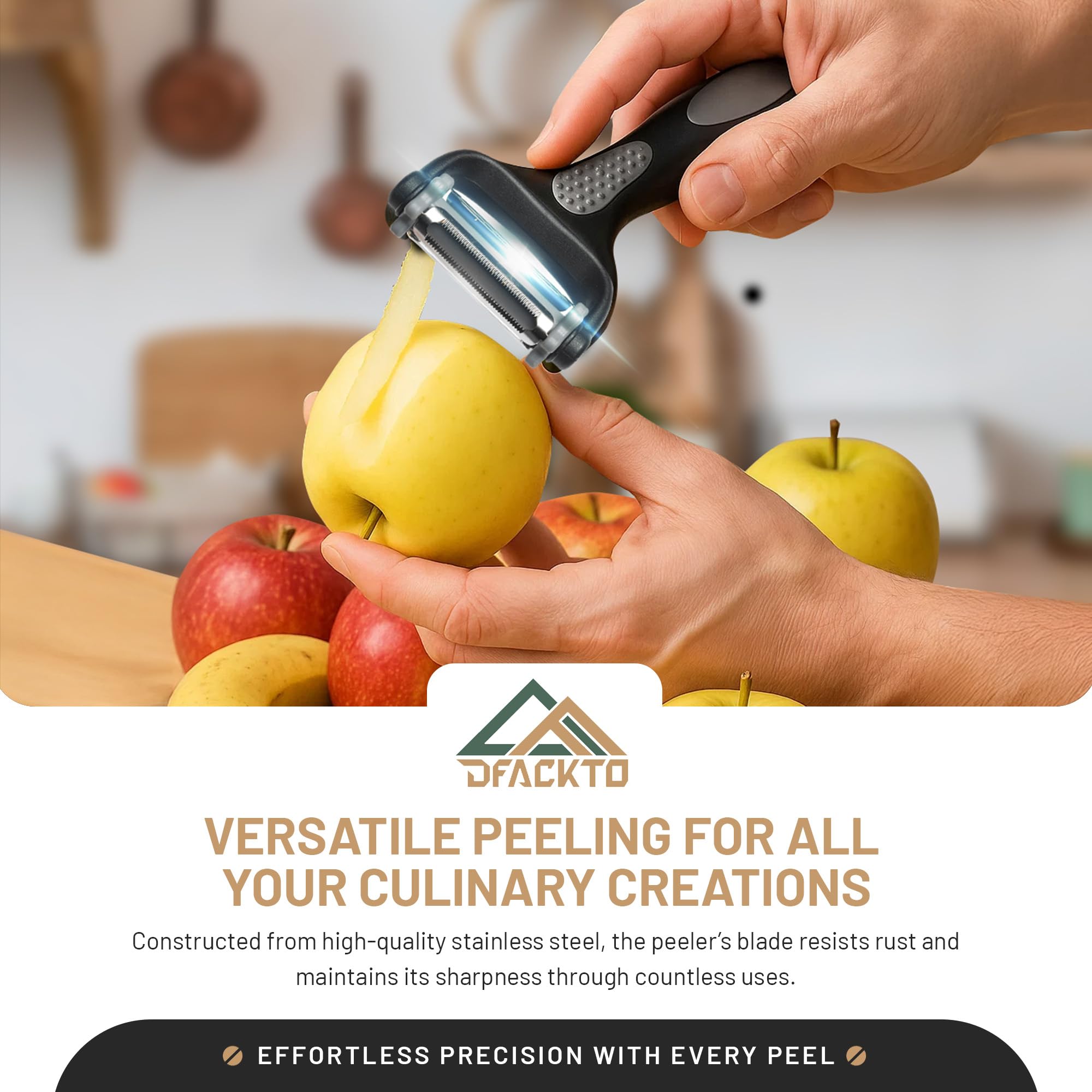 4-Piece Paring Knife Set with Kitchen Peeler