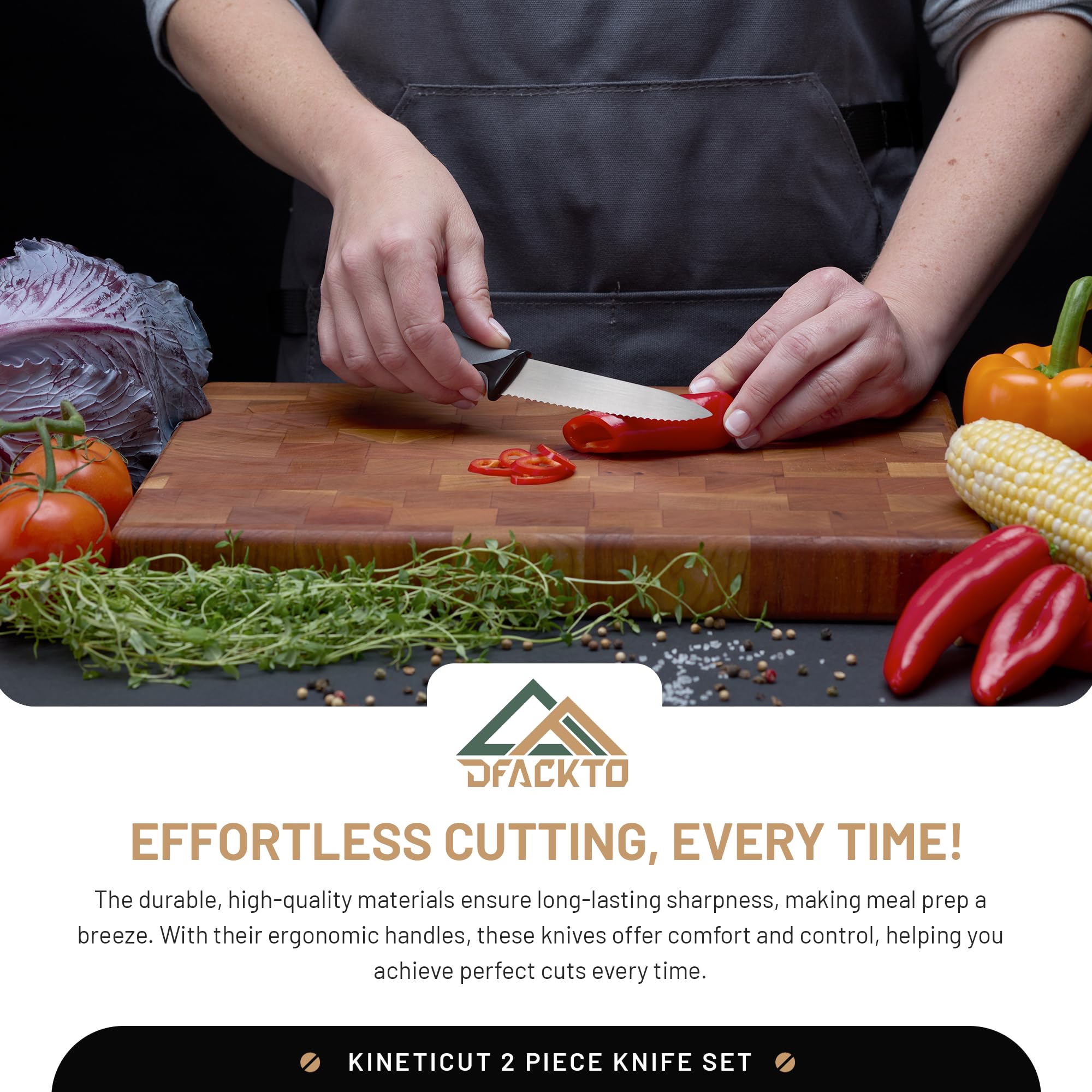 2-Piece Serrated Knife Set