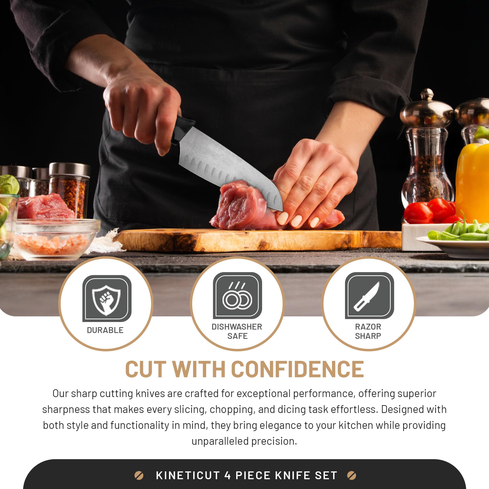 2-Piece Santoku Knife Set