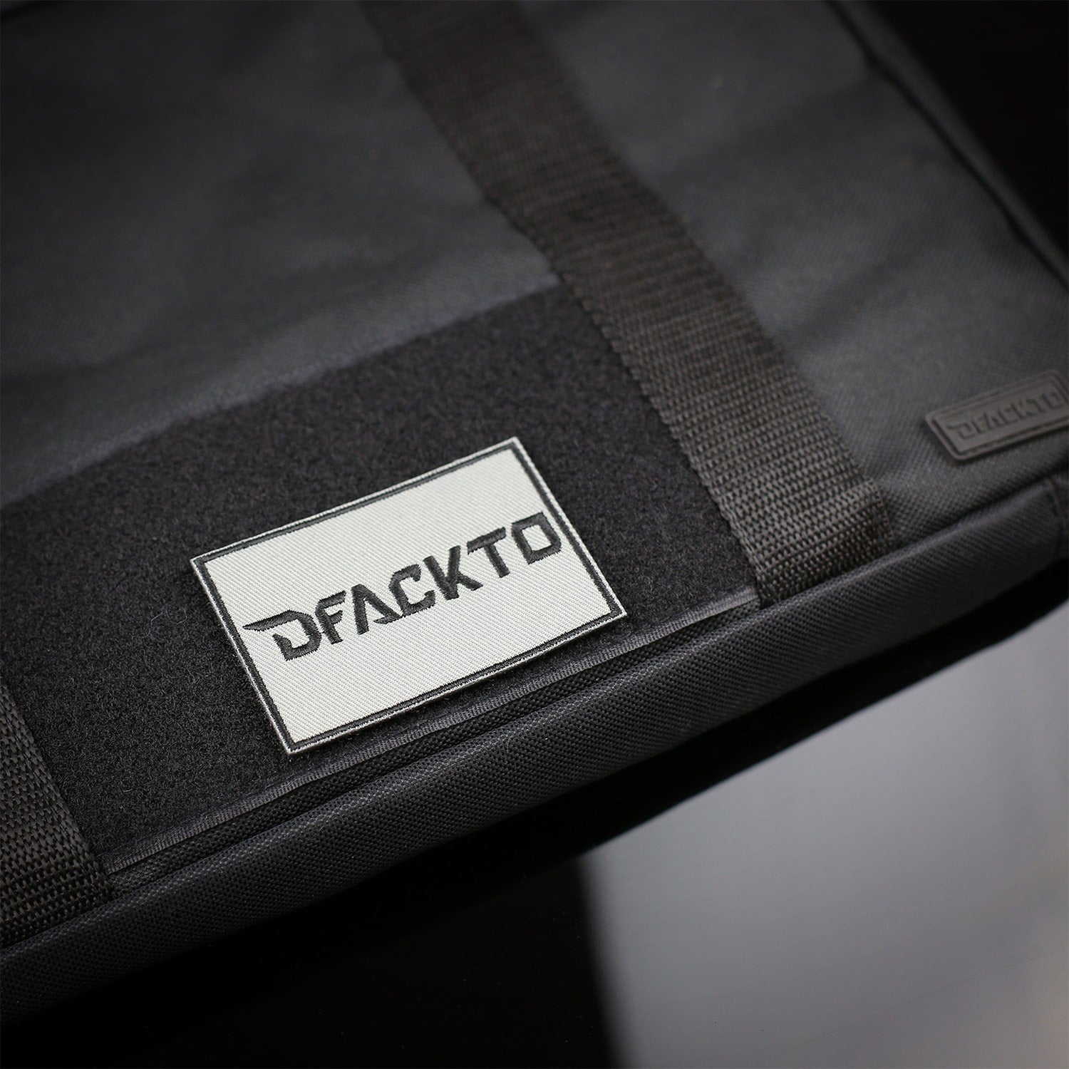 DFA-2X3-BLA-ACC PATCH ON BAG