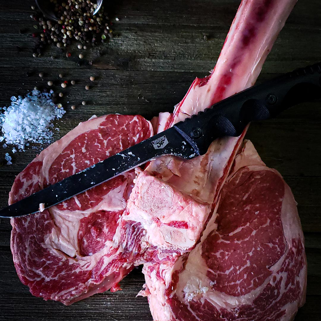 DFACKTO Boning Knife Tomahawk Steak
