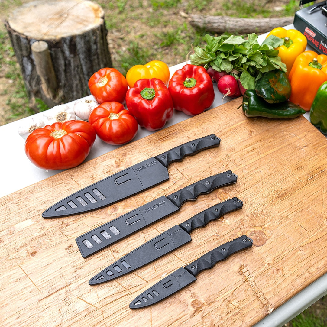 DFACKTO Custom Kit Chef Pry Serrated and Paring Knife