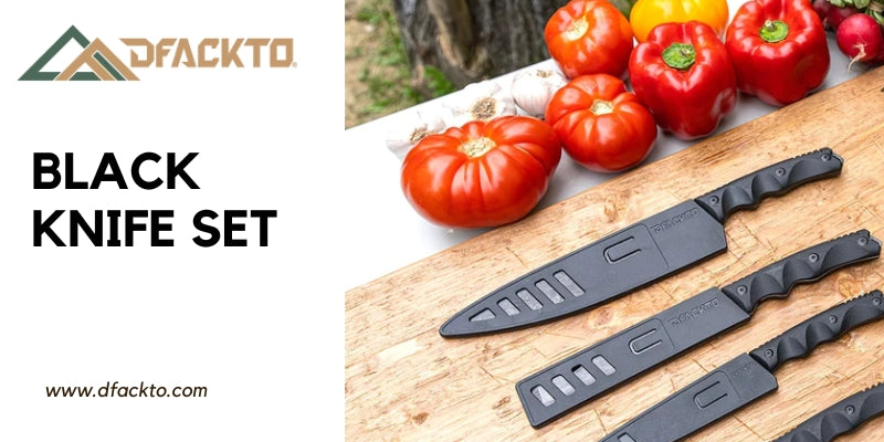 How Does a Black Knife Set Add an Appealing Look to Kitchen
