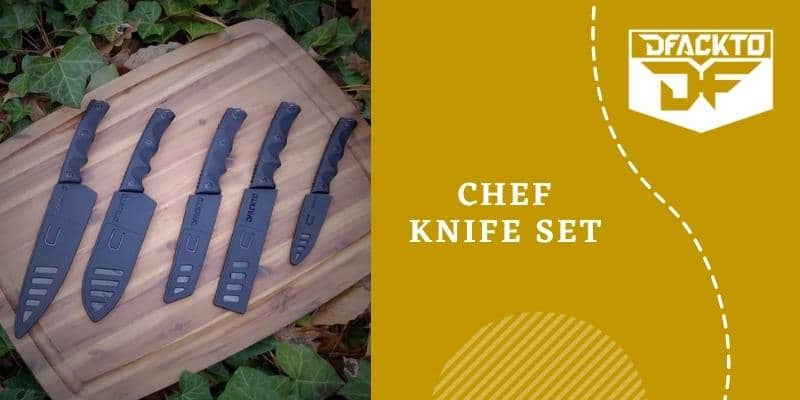What knives are essential for a chef?
