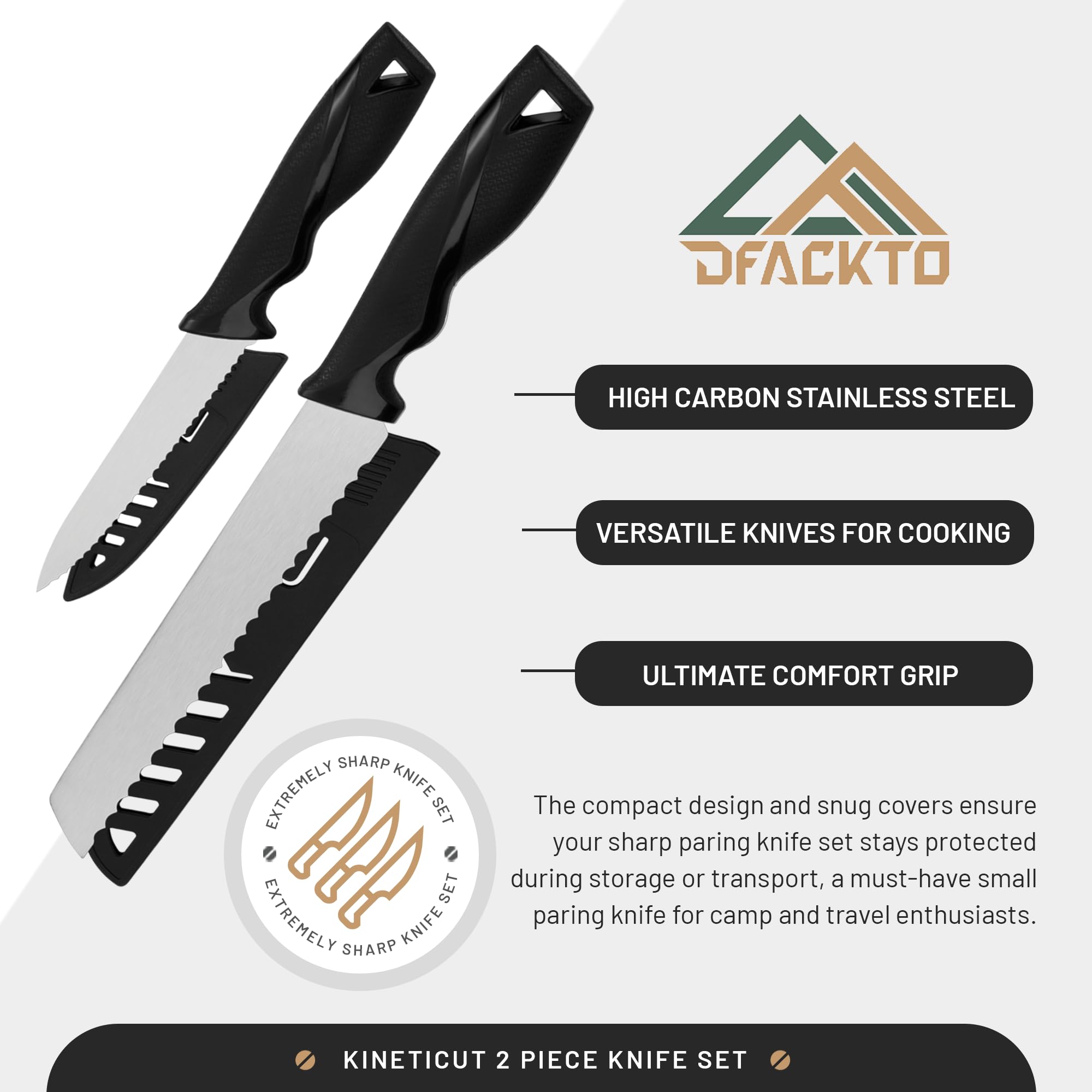 2-Piece Serrated Knife Set