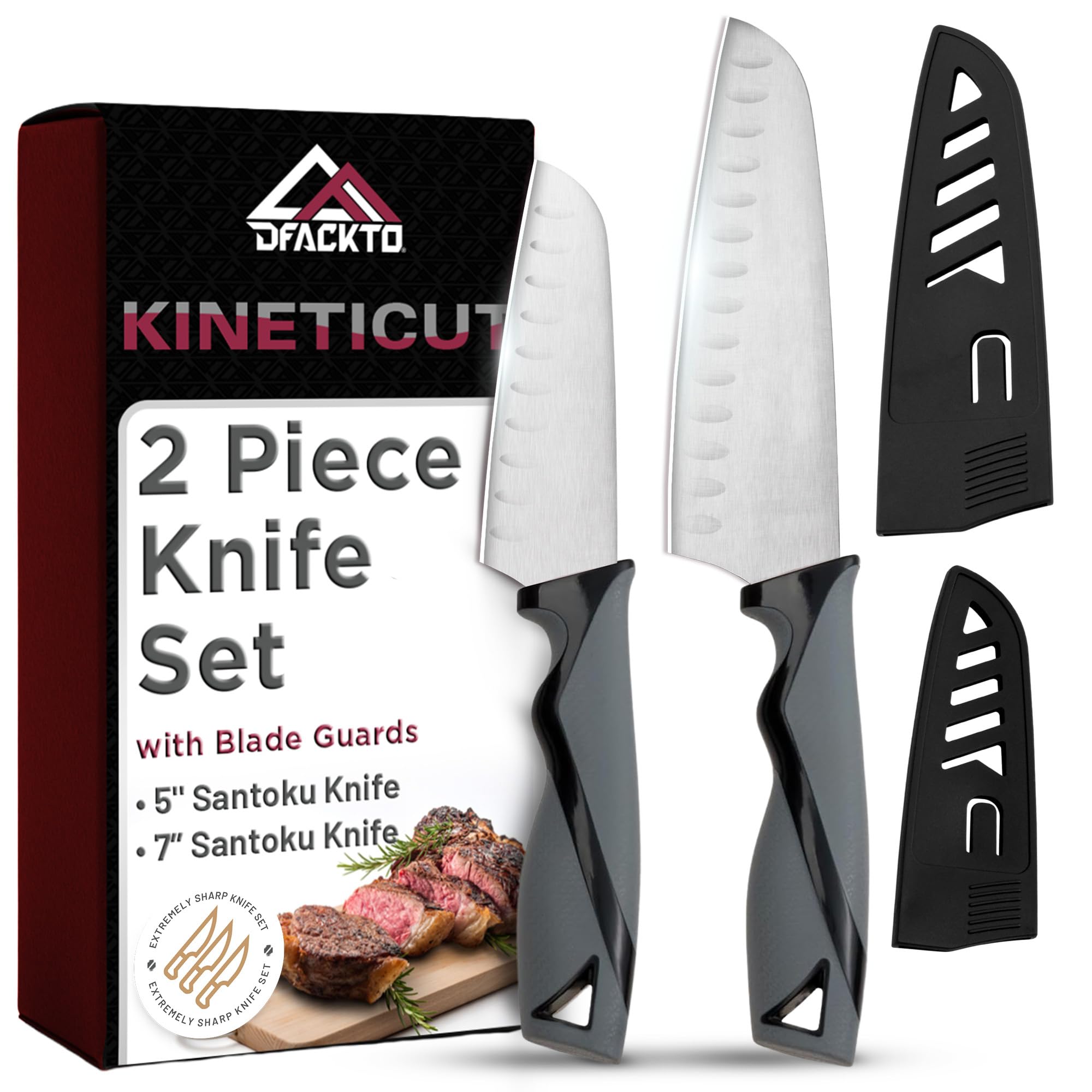 2-Piece Santoku Knife Set
