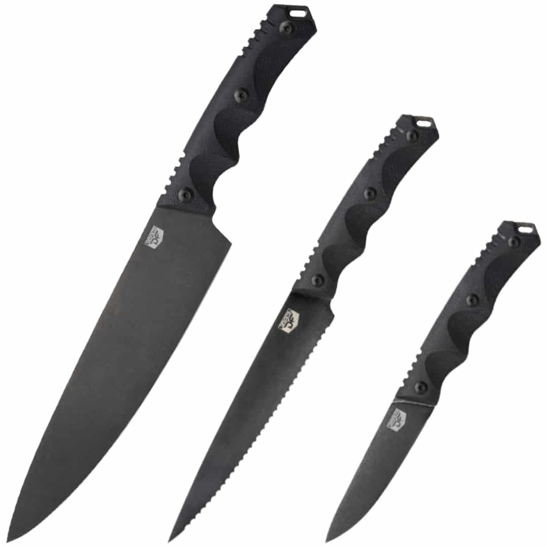 camping knife set
