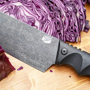 DFACKTO Chef Knife with Red Cabbage