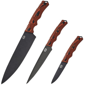 Foodi Never Dull Essential 3-Piece Set with Chef, Utility &