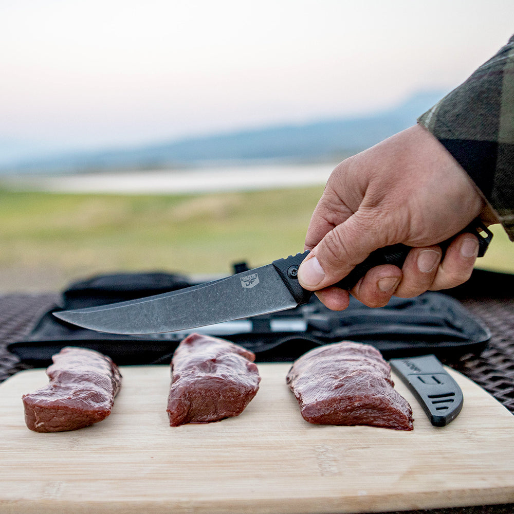 MagoFeliz Fish Fillet Knife, Stainless Steel Sharp 6 inch Blade for Boning  Meat 